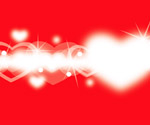 Lightning Hearts Card